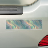 Autocollant De Voiture Texture bleue Iris Wavy (En voiture)