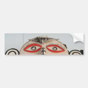 Autocollant De Voiture Thailande Fantôme, Festival Phi Ta Khon Mask, Loei