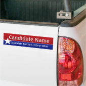 Autocollant De Voiture Thème politique - Customisez ce Sticker pare-chocs (On Truck)