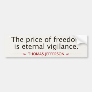 Autocollant De Voiture Thomas Jefferson
