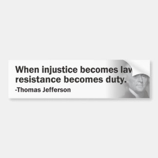 Autocollant De Voiture Thomas Jefferson