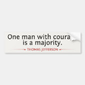 Autocollant De Voiture Thomas Jefferson (Devant)