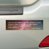 Autocollant De Voiture Thomas Jefferson Quote on Question With Boldness (En voiture)