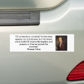Autocollant De Voiture Thomas Paine - bon sens (En voiture)
