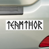 Autocollant De Voiture Thor d'équipe (En voiture)