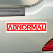 Autocollant De Voiture Timbre anormal (En voiture)
