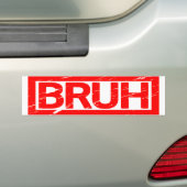 Autocollant De Voiture Timbre Brut (En voiture)