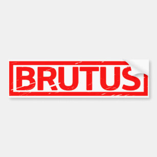 Autocollant De Voiture Timbre Brutus