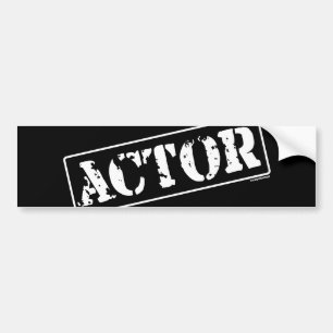 Autocollant De Voiture Timbre d'acteur