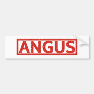 Autocollant De Voiture Timbre d'Angus