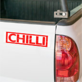 Autocollant De Voiture Timbre de Chili (Sur camion)