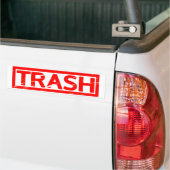 Autocollant De Voiture Timbre de déchets (Sur camion)