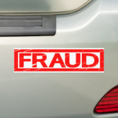 Autocollant De Voiture Timbre de fraude (En voiture)