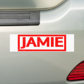 Autocollant De Voiture Timbre de Jamie (En voiture)