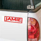 Autocollant De Voiture Timbre de Jamie (Sur camion)