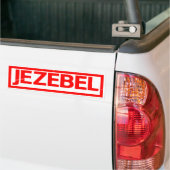 Autocollant De Voiture Timbre de Jézabel (Sur camion)
