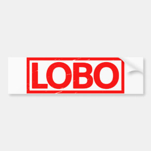 Autocollant De Voiture Timbre de Lobo