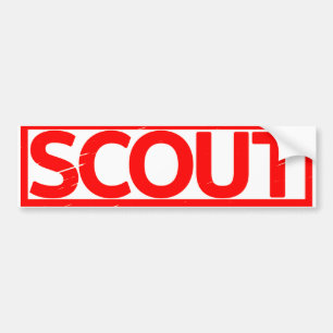 Autocollant De Voiture Timbre de scout