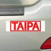 Autocollant De Voiture Timbre de Taipa (En voiture)