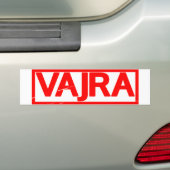 Autocollant De Voiture Timbre de Vajra (En voiture)