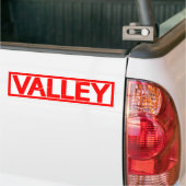 Autocollant De Voiture Timbre de vallée (Sur camion)