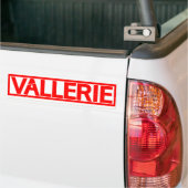 Autocollant De Voiture Timbre de vallerie (Sur camion)