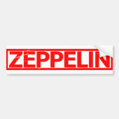 Autocollant De Voiture Timbre de Zeppelin (Devant)