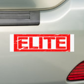 Autocollant De Voiture Timbre d'élite (En voiture)