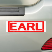Autocollant De Voiture Timbre Earl (En voiture)