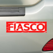 Autocollant De Voiture Timbre Fiasco (En voiture)