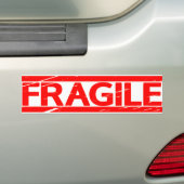 Autocollant De Voiture Timbre fragile (En voiture)