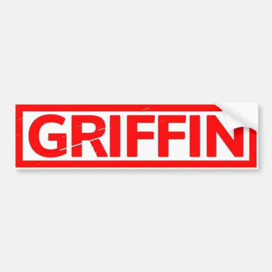 Autocollant De Voiture Timbre Griffin (Devant)
