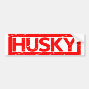 Autocollant De Voiture Timbre Husky