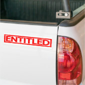 Autocollant De Voiture Timbre intitulé (Sur camion)