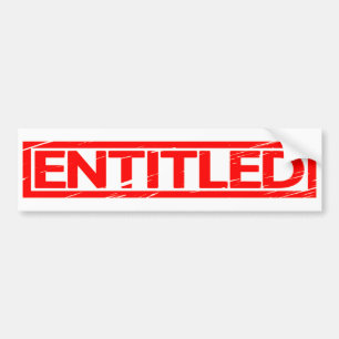 Autocollant De Voiture Timbre intitulé