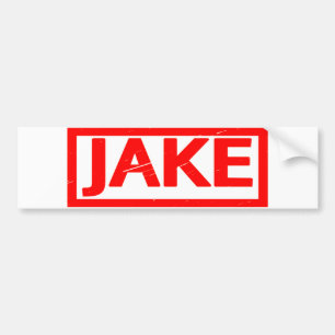 Autocollant De Voiture Timbre Jake