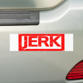 Autocollant De Voiture Timbre Jerk (En voiture)