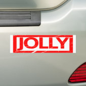 Autocollant De Voiture Timbre Jolly (En voiture)