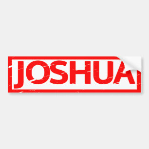 Autocollant De Voiture Timbre Joshua