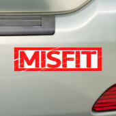 Autocollant De Voiture Timbre mal ajusté (En voiture)