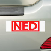 Autocollant De Voiture Timbre Ned (En voiture)