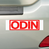 Autocollant De Voiture Timbre Odin (En voiture)