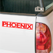 Autocollant De Voiture Timbre Phoenix (Sur camion)