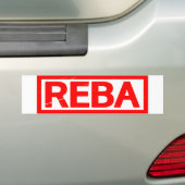 Autocollant De Voiture Timbre Reba (En voiture)