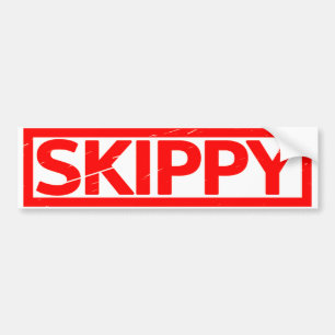 Autocollant De Voiture Timbre Skippy