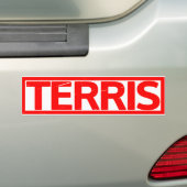 Autocollant De Voiture Timbre Terris (En voiture)