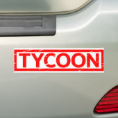 Autocollant De Voiture Timbre Tycoon (En voiture)