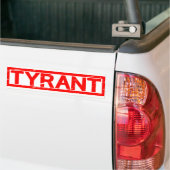 Autocollant De Voiture Timbre tyran (Sur camion)