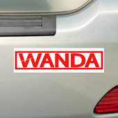 Autocollant De Voiture Timbre Wanda (En voiture)