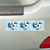 Autocollant De Voiture Tit Azure Birdorable (En voiture)